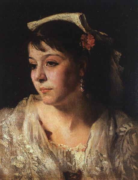 John Singer Sargent Head of an Italian Woman Germany oil painting art